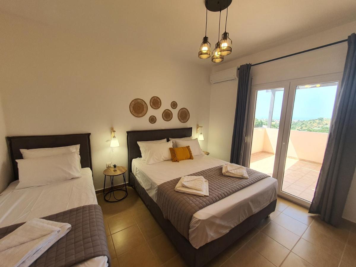 Natural View Villa With Private Pool Skouloúfia Exterior foto