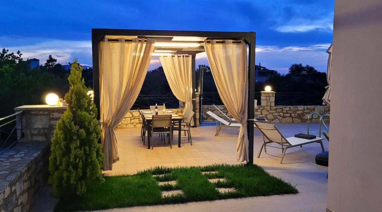 Natural View Villa With Private Pool Skouloúfia Exterior foto