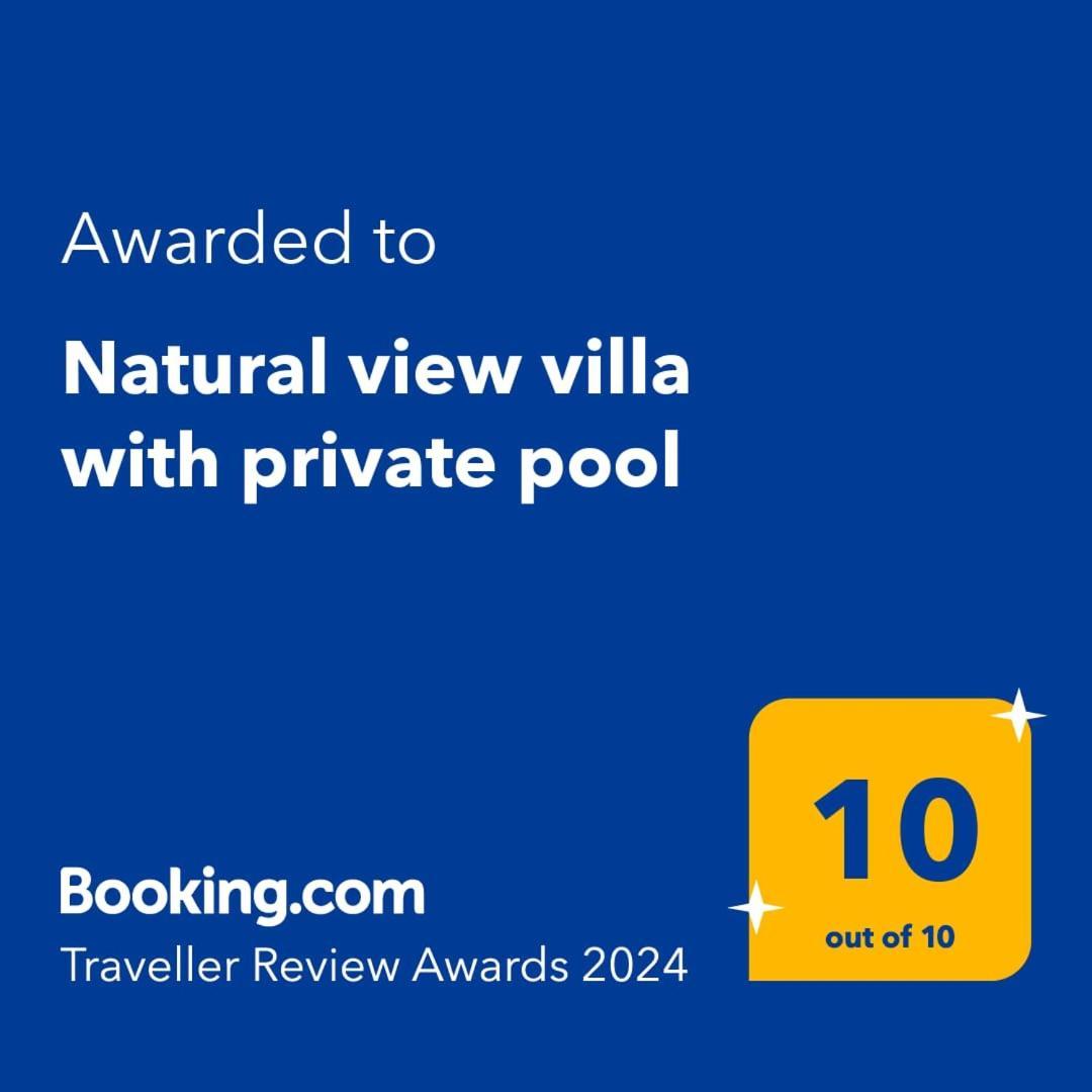 Natural View Villa With Private Pool Skouloúfia Exterior foto